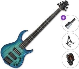 5-string Bassguitar Sire Marcus Miller M5 Swamp Ash-5 2nd Gen Standard SET Transparent Blue 5-string Bassguitar