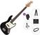 Bajo de 5 cuerdas SX SJB62+/5 Premium SET Black Bajo de 5 cuerdas
