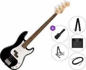 Elektrická baskytara Fender Squier Sonic Precision Bass LRL Premium SET Black Elektrická baskytara