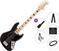 5-strunná baskytara Fender Squier Affinity Series Active Jazz Bass V MN Premium SET Black Metallic 5-strunná baskytara