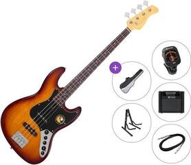 Elektrická baskytara Sire Marcus Miller V3-4 Premium SET Tobacco Sunburst Elektrická baskytara