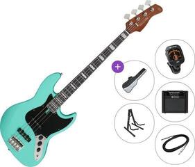 Elektrická baskytara Sire Marcus Miller V5R Alder-4 Premium SET Mild Green Elektrická baskytara