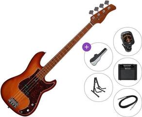 Elektrická baskytara Sire Marcus Miller P5 Alder-4 Premium SET Tobacco Sunburst Elektrická baskytara