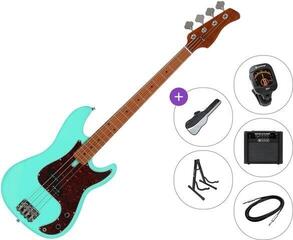 Elektrická baskytara Sire Marcus Miller P5 Alder-4 Premium SET Mild Green Elektrická baskytara