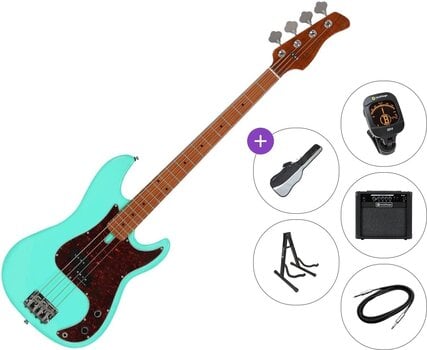 4-kielinen bassokitara Sire Marcus Miller P5 Alder-4 Premium SET Mild Green 4-kielinen bassokitara - 1
