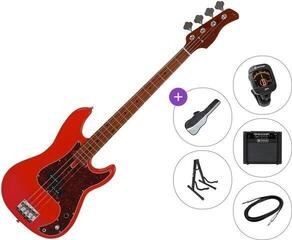 Elektrická baskytara Sire Marcus Miller P5 Alder-4 Premium SET Dakota Red Elektrická baskytara