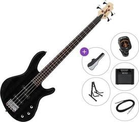 Elektromos basszusgitár Cort Action PJ Premium SET Open Pore Black Elektromos basszusgitár