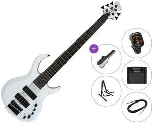 5-strunová basgitara Sire Marcus Miller M2-5 2nd Gen Premium SET White Pearl 5-strunová basgitara