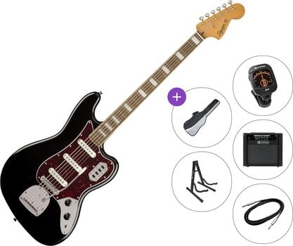 6χορδη Μπάσο Κιθάρα Fender Squier Classic Vibe Bass VI IL Premium SET Black 6χορδη Μπάσο Κιθάρα - 1