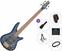5 žičana bas gitara Ibanez SR305EDX-CZM Premium SET Cosmic Blue Frozen Matte 5 žičana bas gitara