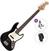 5 strunska bas kitara SX SJB62+/5 Basic SET Black 5 strunska bas kitara