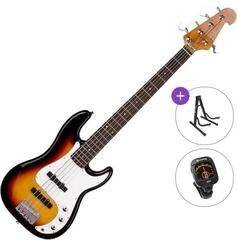 5-strunná baskytara SX SPB62+/5 Basic SET 3-Tone Sunburst 5-strunná baskytara