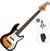 5 strunska bas kitara SX SPB62+/5 Basic SET 3-Tone Sunburst 5 strunska bas kitara
