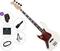 Bas electric Sire Marcus Miller V7 Alder-4 LH 2nd Gen Premium SET Alb Antic Bas electric