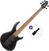 5-strenget basguitar Cort B5 Element Open Pore Basic SET Trans Black 5-strenget basguitar