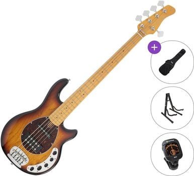 5-strenget basguitar Sire Marcus Miller Z7-5 Standard SET 3-Tone Sunburst 5-strenget basguitar - 1