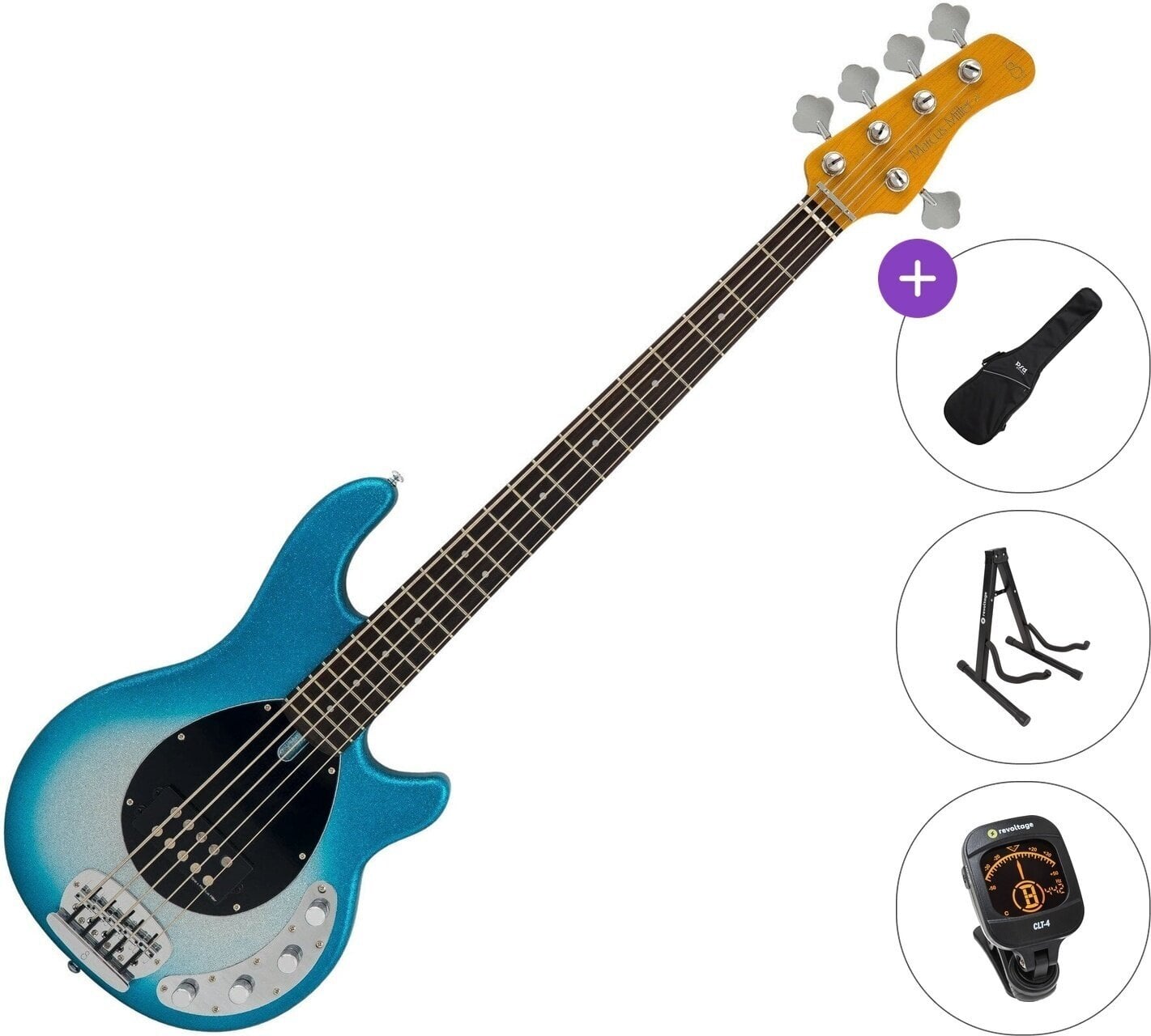 5 strunska bas kitara Sire Marcus Miller Z3-5 Standard SET Skyburst 5 strunska bas kitara