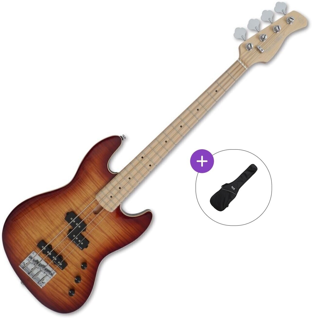 Ηλεκτρική Μπάσο Κιθάρα Sire Marcus Miller U5 Alder-4 Basic SET Tobacco Sunburst Ηλεκτρική Μπάσο Κιθάρα