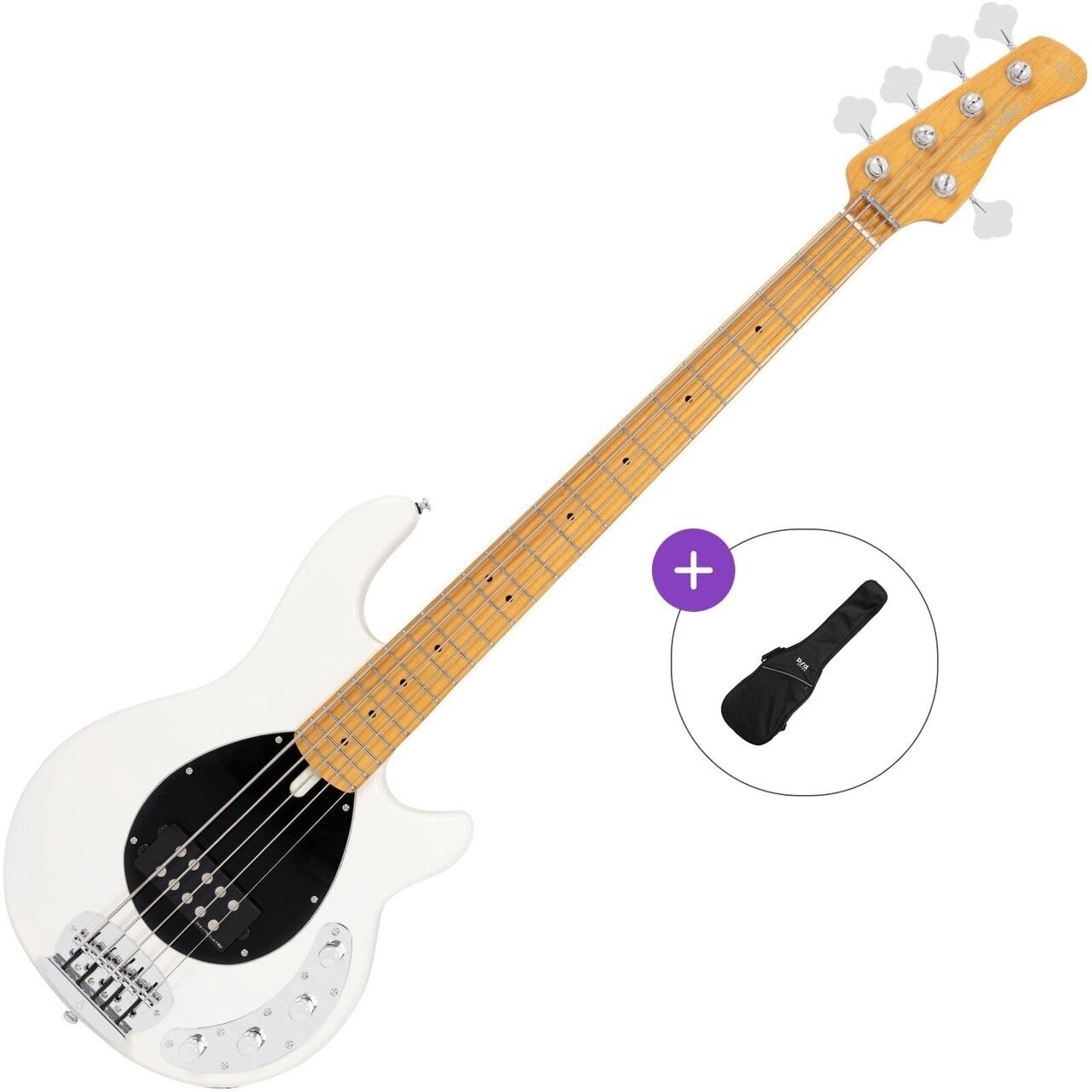 5 žičana bas gitara Sire Marcus Miller Z3-5 Basic SET Antique White 5 žičana bas gitara