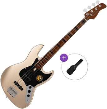 Bajo de 4 cuerdas Sire Marcus Miller V5 Alder-4 Basic SET Champagne Gold Metallic Bajo de 4 cuerdas - 1