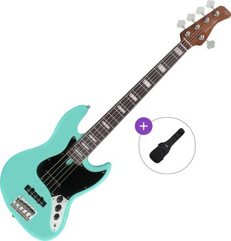 5 strunska bas kitara Sire Marcus Miller V5R Alder-5 Basic SET Mild Green 5 strunska bas kitara - 1