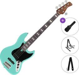 5 strunska bas kitara Sire Marcus Miller V5R Alder-5 Standard SET Mild Green 5 strunska bas kitara