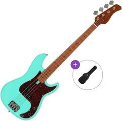 Elektrická baskytara Sire Marcus Miller P5 Alder-4 Basic SET Mild Green Elektrická baskytara