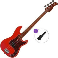 Elektrická baskytara Sire Marcus Miller P5 Alder-4 Basic SET Dakota Red Elektrická baskytara