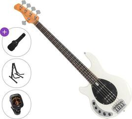 Basse 5 cordes Sire Marcus Miller Z7-5 Premium SET Antique White/Main gauche