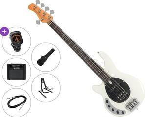 5-strunná baskytara Sire Marcus Miller Z7-5 LH Premium SET Antique White/Levá ruka
