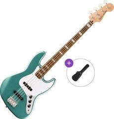 Elektrická baskytara Fender Squier Affinity Series Active Jazz Bass LRL Basic SET Mystic Sea Foam Green Elektrická baskytara