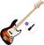 4-strengs bassgitar Fender Squier Affinity Series Jazz Bass MN WPG Basic SET 3-Color Sunburst 4-strengs bassgitar