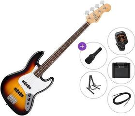 Električna bas kitara Fender Standard Jazz Bass LRL Premium SET 3-Color Sunburst Električna bas kitara