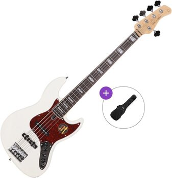 5-snarige basgitaar Sire Marcus Miller V7 Alder-5 2nd Gen Basic SET Antique White 5-snarige basgitaar - 1
