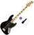 Elektrische basgitaar Fender Squier Classic Vibe '70s Jazz Bass MN Basic SET Black Elektrische basgitaar