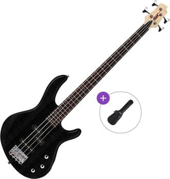 Električna bas gitara Cort Action PJ Basic SET Open Pore Black Električna bas gitara - 1