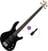 Električna bas gitara Cort Action PJ Basic SET Open Pore Black Električna bas gitara