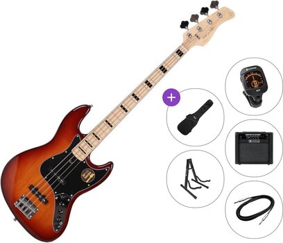 4 stīgu basģitāra Sire Marcus Miller V7 Vintage Alder-4 2nd Gen Premium SET Tobacco Sunburst 4 stīgu basģitāra - 1