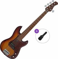 5-strunná baskytara Sire Marcus Miller P5 Alder-5 Basic SET Tobacco Sunburst 5-strunná baskytara