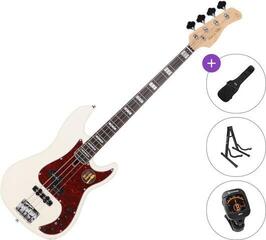 4-strenget basguitar Sire Marcus Miller P7 Alder-4 2nd Gen Standard SET Antique White 4-strenget basguitar