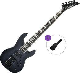 5 žičana bas gitara Jackson JS Series Concert Bass JS3VQ AH Basic SET Transparent Black Sunburst 5 žičana bas gitara