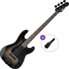 Baixo de 4 cordas ESP LTD SURVEYOR-204DX Basic SET Black Burst Baixo de 4 cordas