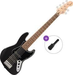 6-strenget basguitar Fender Squier Affinity Series Jazz Bass VI LRL Basic SET Black Metallic 6-strenget basguitar