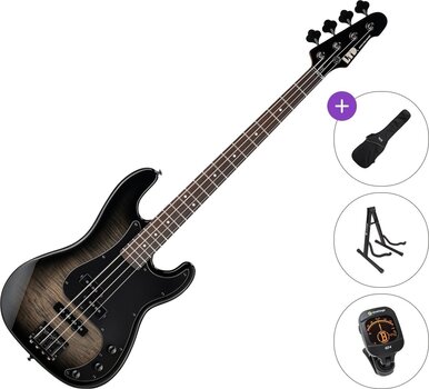 Električna bas kitara ESP LTD SURVEYOR-204DX Standard SET Black Burst Električna bas kitara - 1