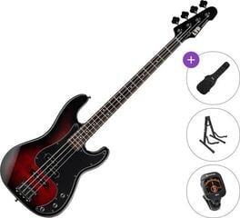 4-strenget basguitar ESP LTD SURVEYOR-204DX Standard SET Red Burst 4-strenget basguitar