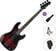 Električna bas kitara ESP LTD SURVEYOR-204DX Standard SET Red Burst Električna bas kitara