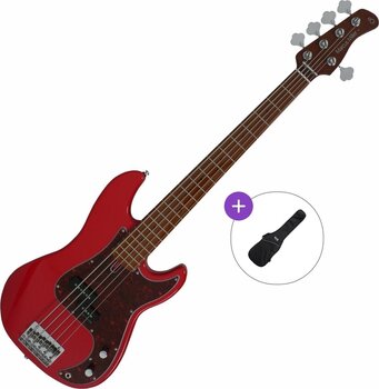 5 strunska bas kitara Sire Marcus Miller P5 Alder-5 Basic SET Red 5 strunska bas kitara - 1