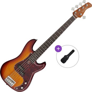 5 strunska bas kitara Sire Marcus Miller P5R Alder-5 Basic SET Tobacco Sunburst 5 strunska bas kitara - 1