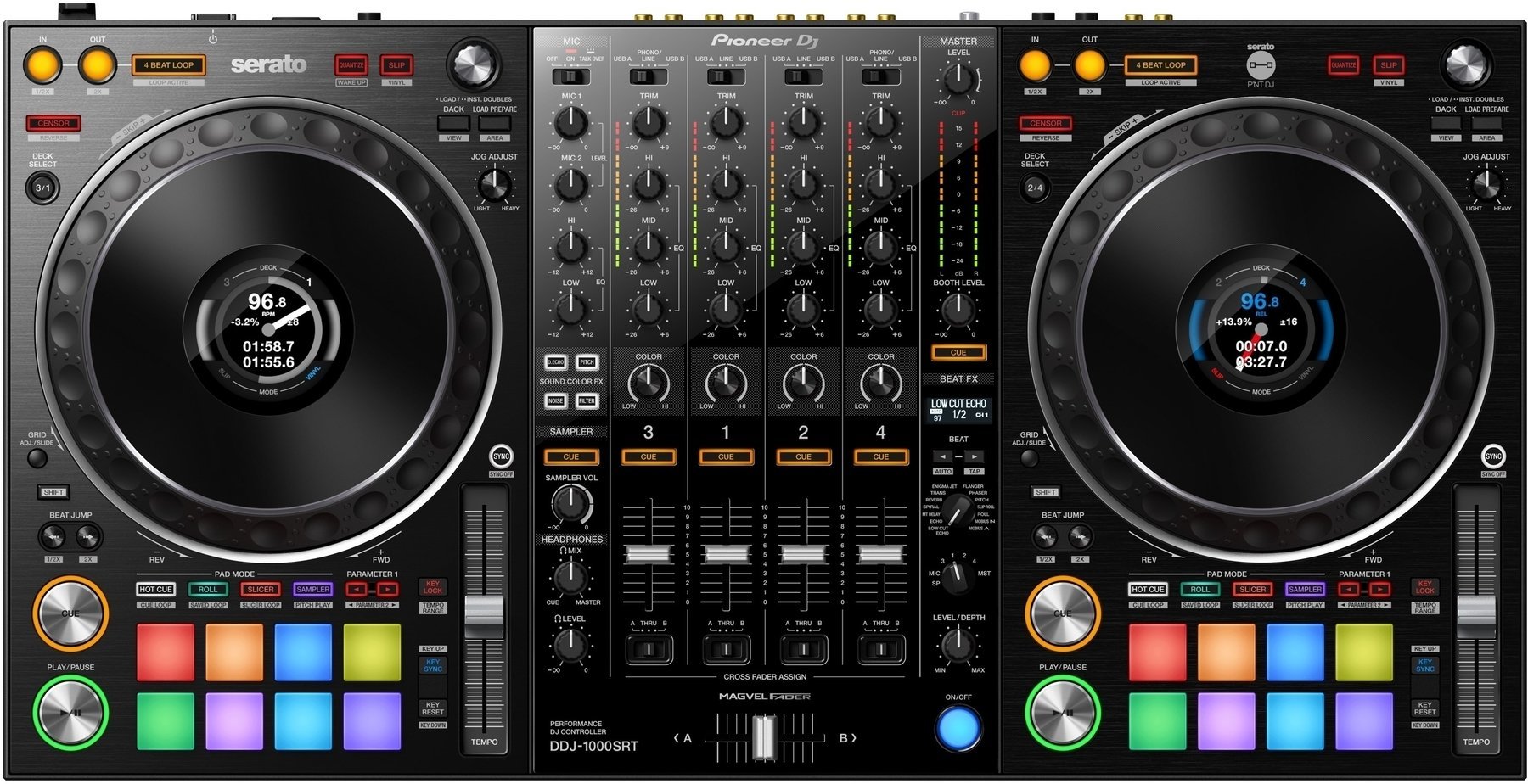 Controlador para DJ Pioneer Dj DDJ-1000SRT Controlador para DJ