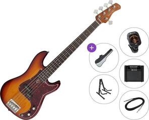 5 strunska bas kitara Sire Marcus Miller P5R Alder-5 Premium SET Tobacco Sunburst 5 strunska bas kitara